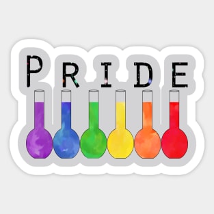 Proud to Be a Scientist 🏳️‍🌈 || Special for LGBT+ Scientists Sticker